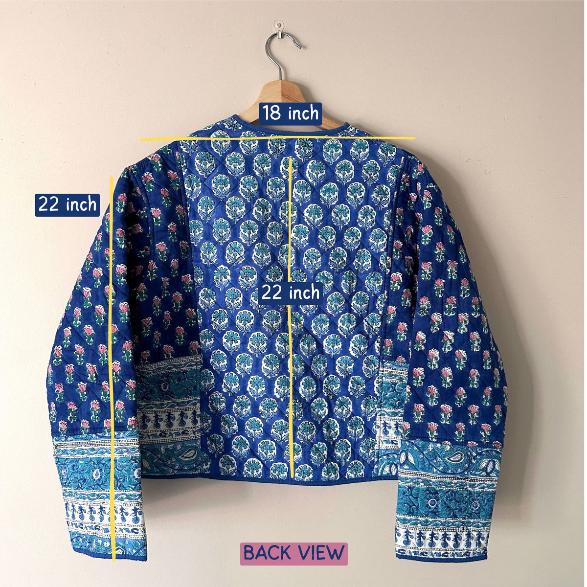 Reversible quilted jacket