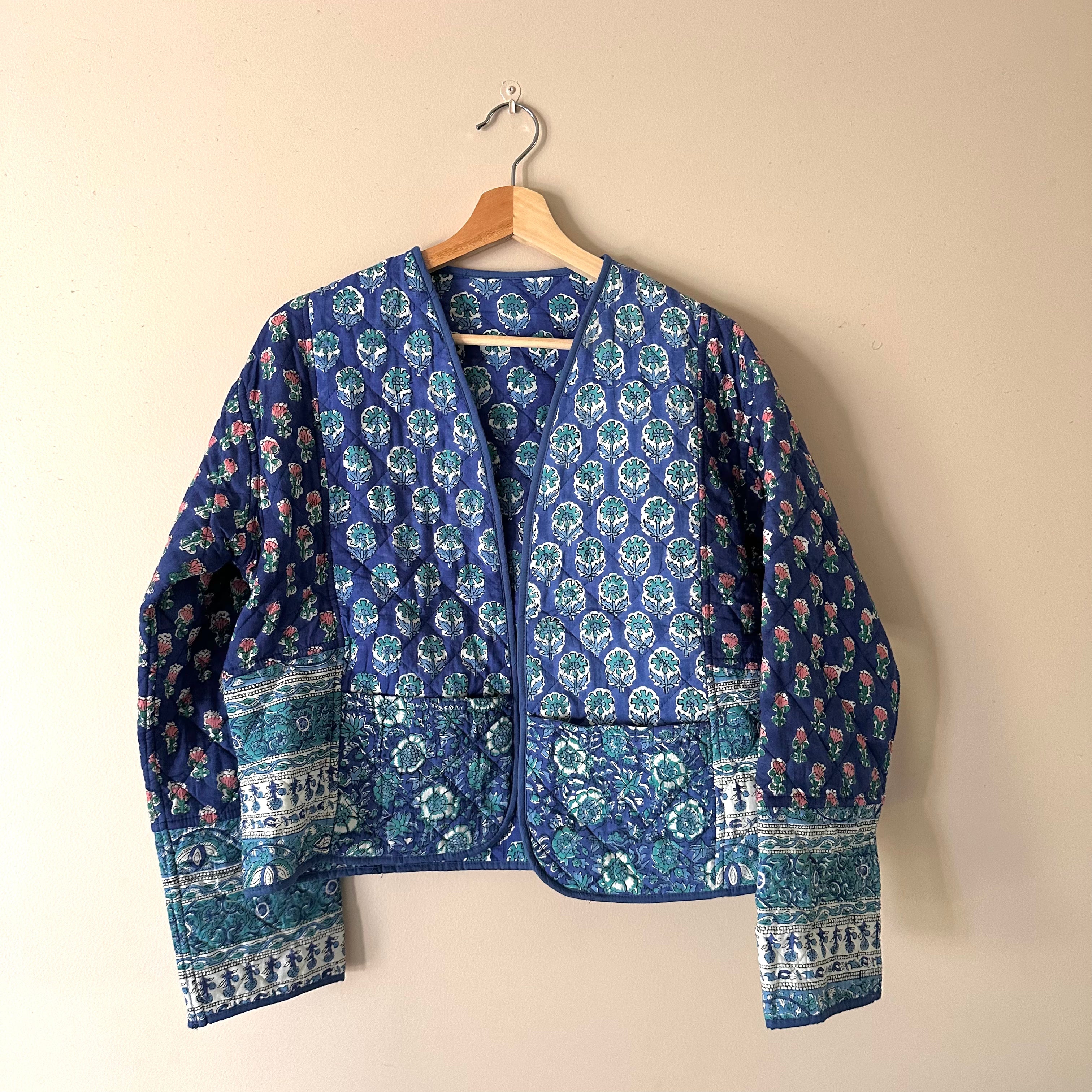 Reversible quilted jacket