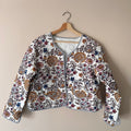 Cropped quilted jacket